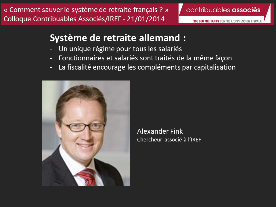 alexander fink colloque retraites contribuables associés